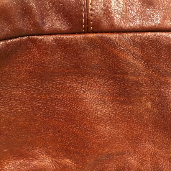 Genuine Leather Saddle Brown Backpack from Argentina - Picture 5 of 5